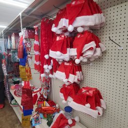 Dollar Tree - Christmas hats