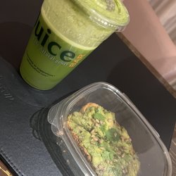 Juice Bar At LVAC - Brave and bold Juice with avocado toast