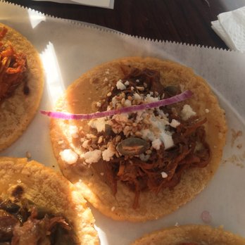 Guisados - Mole poblano taco - Tacos Near Me - Burbank, California