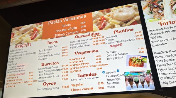 Menu photo 2 Neveria La Vallesana St. Louis, MO