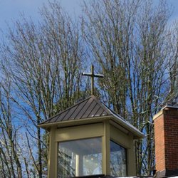 Congregational Church on Mercer Island - Sanctuary among the trees.