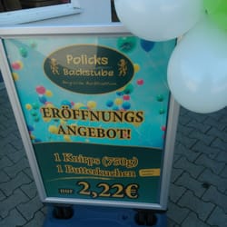 Policks Backstube - Eröffnungsangebot