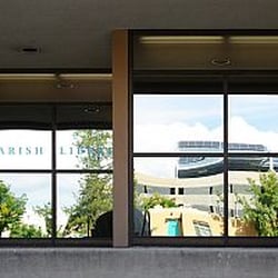 Parish Memorial Library - North entrance to Parish Memorial Library