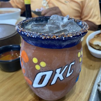 Mariscos Mazatlan - The "Topochico preparado" in this ice cold and cute jarrito. - Seafood Near Me - Oklahoma City, Oklahoma Mariscos Mazatlan - The "Topochico preparado" in this ice cold and cute jarrito. - Seafood Near Me - Oklahoma City, Oklahoma