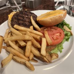 Cheeseburger platter