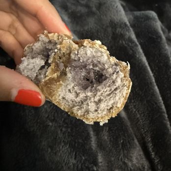 Shipley Do-Nuts - Blueberry cake donut. There is an interior ring of uncooked bread. - Donuts Near Me - Concord, North Carolina Shipley Do-Nuts - Blueberry cake donut. There is an interior ring of uncooked bread. - Donuts Near Me - Concord, North Carolina