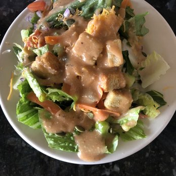 Hermosa Creek Grill - Side salad with spicy Caesar's - American Near Me - Durango, Colorado Hermosa Creek Grill - Side salad with spicy Caesar's - American Near Me - Durango, Colorado