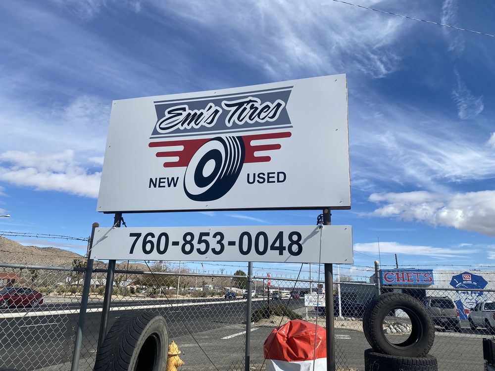 EM’S TIRES Updated October 2024 Yucca Valley, California Tires