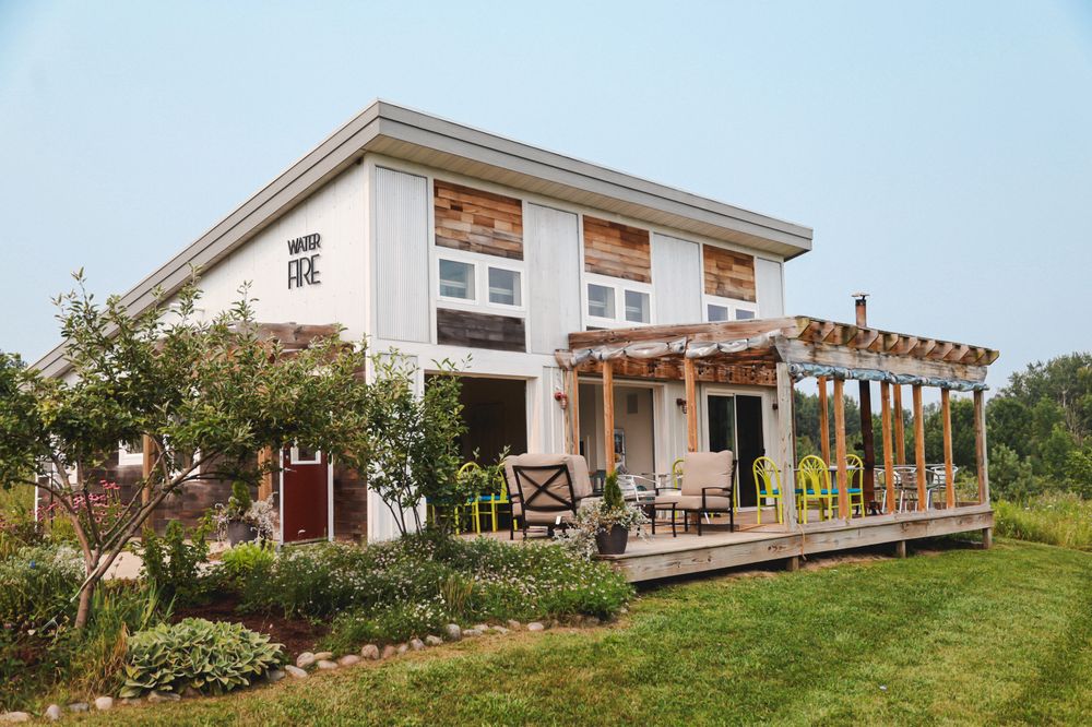 Waterfire Vineyards Torch Lake Logo