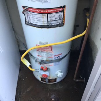 Efficient Water Heaters - This is the broken, dead, useless unit - Water Heater Installation/Repair Near Me - San Jose, California