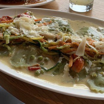 Moonraker Restaurant - Sweet pea ravioli - New American Near Me - Pacifica, California