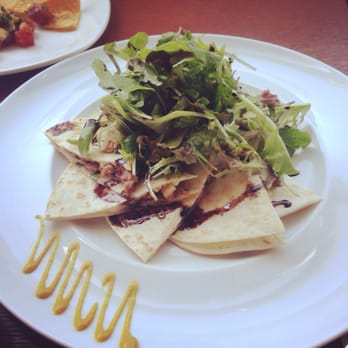 MW Restaurant - Duck and pork hash quesadilla - New American Near Me - Honolulu, Hawaii