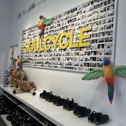 SoulCycle La Jolla - Studio is always decorated with the fun themes.