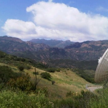 Connemara Ranch - The View and one of the three  ugly AT&T Satellite dish. - Horseback Riding Near Me - Malibu, California