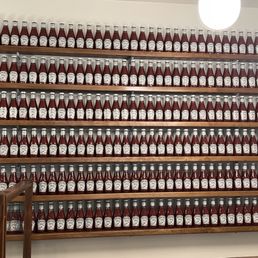 Wall of Ketchup - They sure love ketchup! Wall of Ketchup - They sure love ketchup!