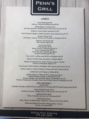 Menu photo 2 Penn’s Grill Whiteville, NC Menu photo 2 Penn’s Grill Whiteville, NC