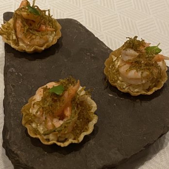 Aquavit - Shrimp tarts. So much flavor - Scandinavian Near Me - New York, New York