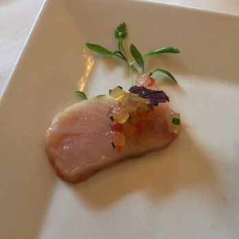 Restaurant August - smoked yellowtail crudo - New American Near Me - New Orleans, Louisiana Restaurant August - smoked yellowtail crudo - New American Near Me - New Orleans, Louisiana