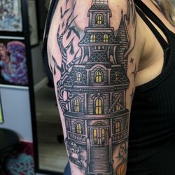 Bold Magnolia Tattoo