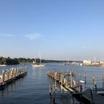 The Lighthouse Restaurant & Dock Bar - The view - Bars Near Me - Solomons, Maryland