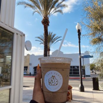 Cafe Santo - Iced Oaxacan Mocha Latte - Caterers Near Me - Montebello, California