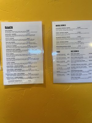 Menu photo 7 Toribashi Monterey, CA