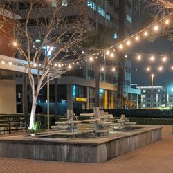 City Place - Fountain between CBTL and Habit Burger