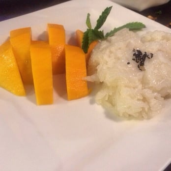 Ocean Thai Cuisine - Coconut sticky rice and mango. One of the best I've ever had. It was delicious. I go to ocean thai just for this dessert. - Thai Near Me - Oceanside, California Ocean Thai Cuisine - Coconut sticky rice and mango. One of the best I've ever had. It was delicious. I go to ocean thai just for this dessert. - Thai Near Me - Oceanside, California