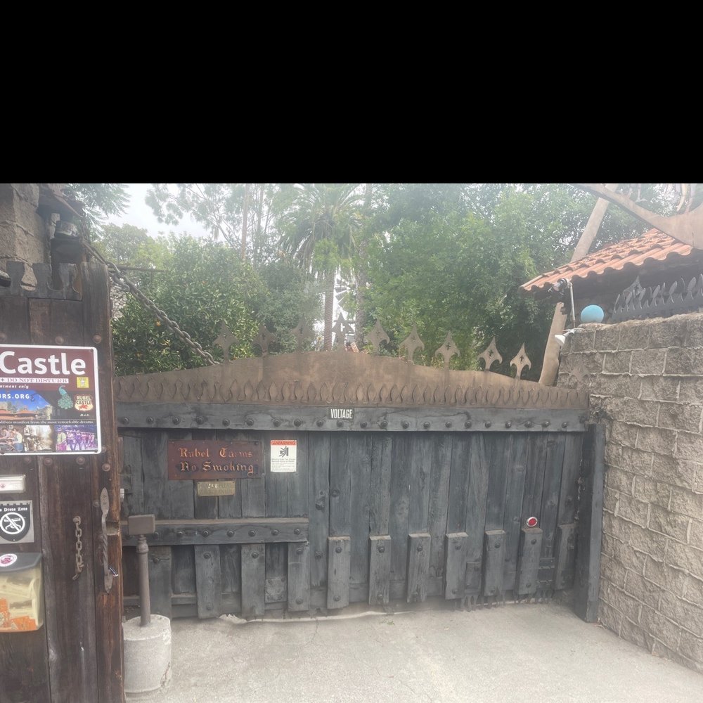Rubel Castle - Front gate! - Museums Near Me - Glendora, California