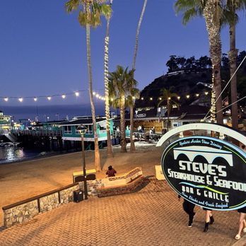 Steve's Steakhouse - Stunning view - Steakhouses Near Me - Avalon, California