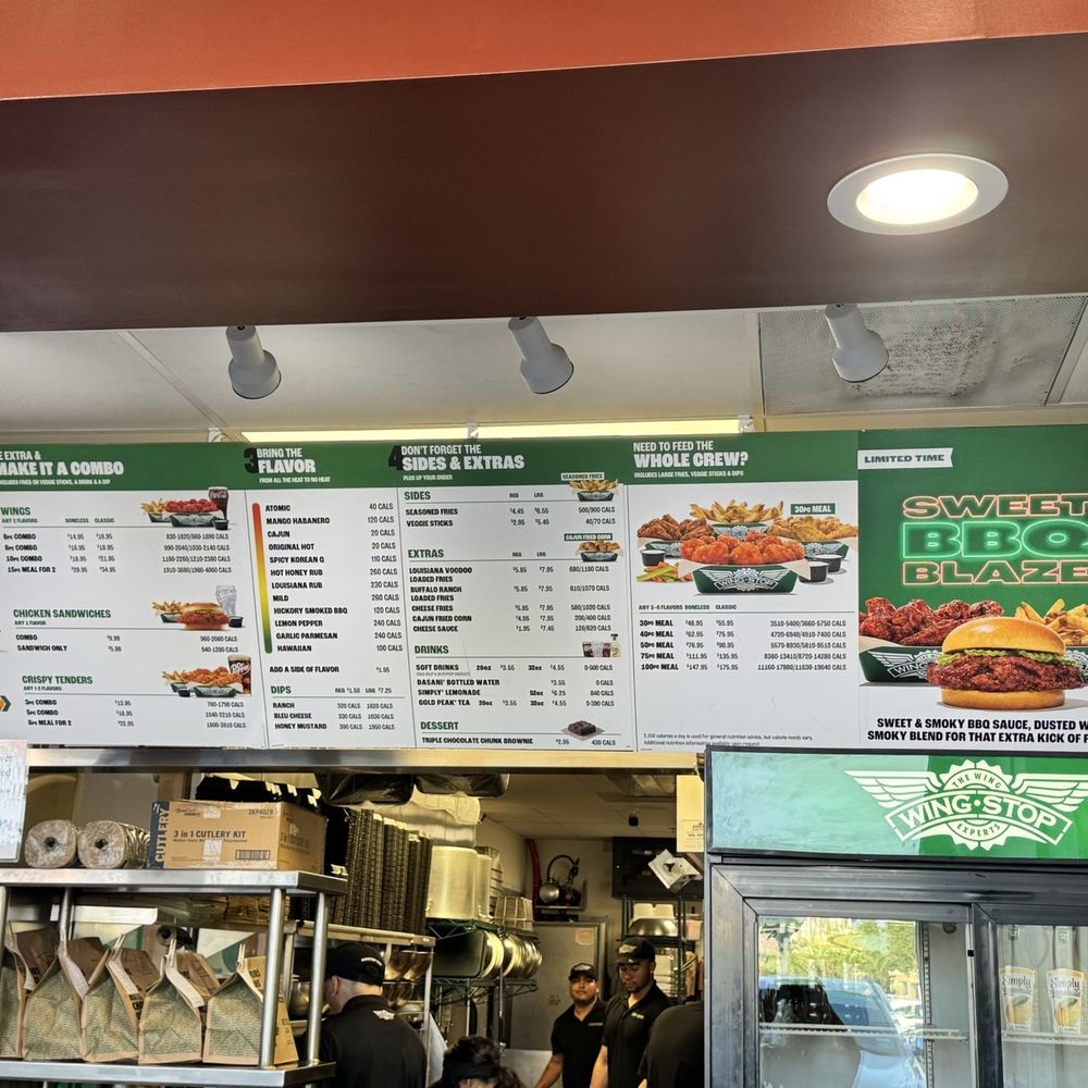 Wingstop - Menu - Chicken Wings Near Me - Rancho Cucamonga, California Wingstop - Menu - Chicken Wings Near Me - Rancho Cucamonga, California