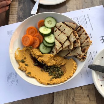Linear Restaurant - Squash hummus - New American Near Me - Grand Rapids, Michigan Linear Restaurant - Squash hummus - New American Near Me - Grand Rapids, Michigan