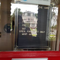 Natick Family Eye Care - Hours