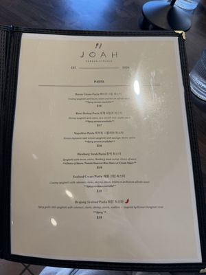Menu photo 1 Joah Kitchen Flushing, NY