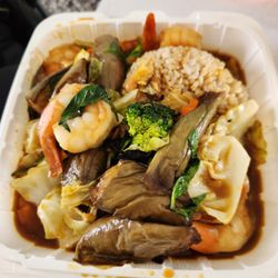 Tuk Tuk Thai Food Truck - Eggplant Stirfry