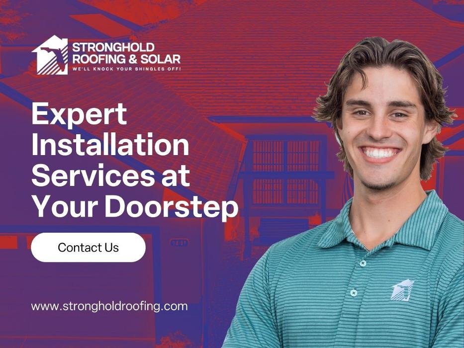 Slide of Stronghold Roofing