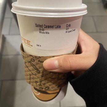 Ziggi's Coffee - salted caramel latte~ - Coffee & Tea Near Me - Albuquerque, New Mexico