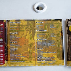 El Asador - Menú