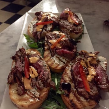 Bocca Osteria - Crostini app, which needed salt - Italian Near Me - Cooperstown, New York