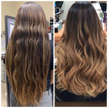 Hung's Hair Design - Before photo is on the left and after photo is on the right. The before and after speak for itself, I can't thank Trish and Long enough - Hair Salons Near Me - Mesa, Arizona