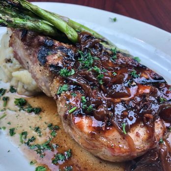 Pomodoro - Tomahawk pork chop. - Italian Near Me - Loves Park, Illinois Pomodoro - Tomahawk pork chop. - Italian Near Me - Loves Park, Illinois