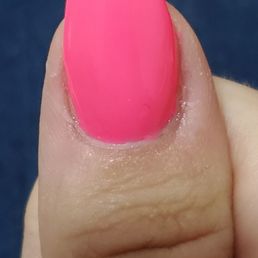 One of many nails that looked like this. One of many nails that looked like this.