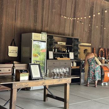 Great Bear Vineyards - Inside the tasting area - Wine Tasting Room Near Me - Davis, California