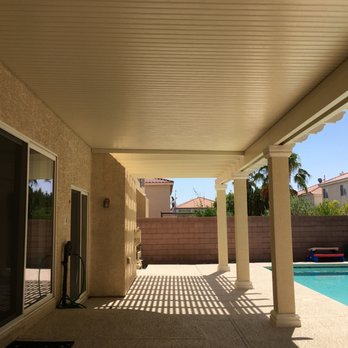Celebrity Patios - Patio cover installed - whole width of the house - Patio Coverings Near Me - Las Vegas, Nevada