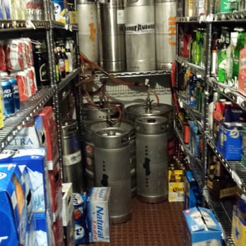The Cork - They got a really good selection of craft beers. The beer cooler - Bars Near Me - Lexington, Kentucky