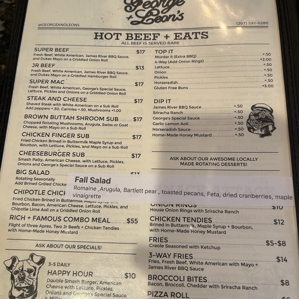 George & Leon’s - Menu - Sandwiches Near Me - Westbrook, Maine George & Leon’s - Menu - Sandwiches Near Me - Westbrook, Maine