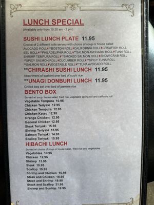 Menu photo 5 Wasabi Ocean Springs, MS Menu photo 5 Wasabi Ocean Springs, MS