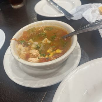 El Mejor Mexican Kitchen + Cantina - Chicken Tortilla Soup Cup - Mexican Near Me - McKinney, Texas