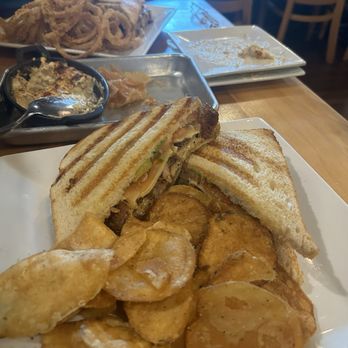 Outpost 45 - Tuna melt with homemade chips - Breakfast & Brunch Near Me - New Orleans, Louisiana Outpost 45 - Tuna melt with homemade chips - Breakfast & Brunch Near Me - New Orleans, Louisiana