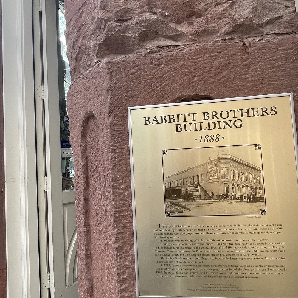 Babbitt's Backcountry Outfitters - Fun history on the building and family who own a big section of down town buildings. - Outdoor Gear Near Me - Flagstaff, Arizona Babbitt's Backcountry Outfitters - Fun history on the building and family who own a big section of down town buildings. - Outdoor Gear Near Me - Flagstaff, Arizona